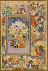 Muhammad Charif Musavvir en Muhammad Murâd Samarqandi, Zittende prinses